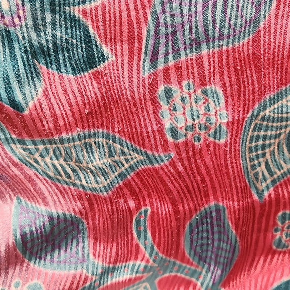 Women's Bright Summer Floral Beach Vacation, Maxi, Skirt Wrap *Only* - Picture 9 of 12